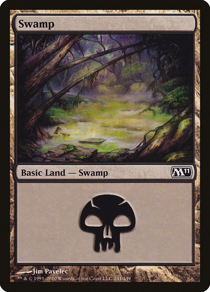 Swamp (241) [Magic 2011] - Magic: The Gathering - Card Brawlers | Quebec | Canada |