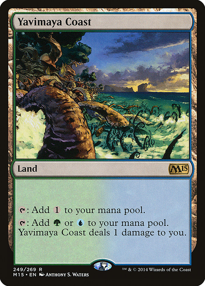Yavimaya Coast [Magic 2015] - Magic: The Gathering - Card Brawlers | Quebec | Canada |