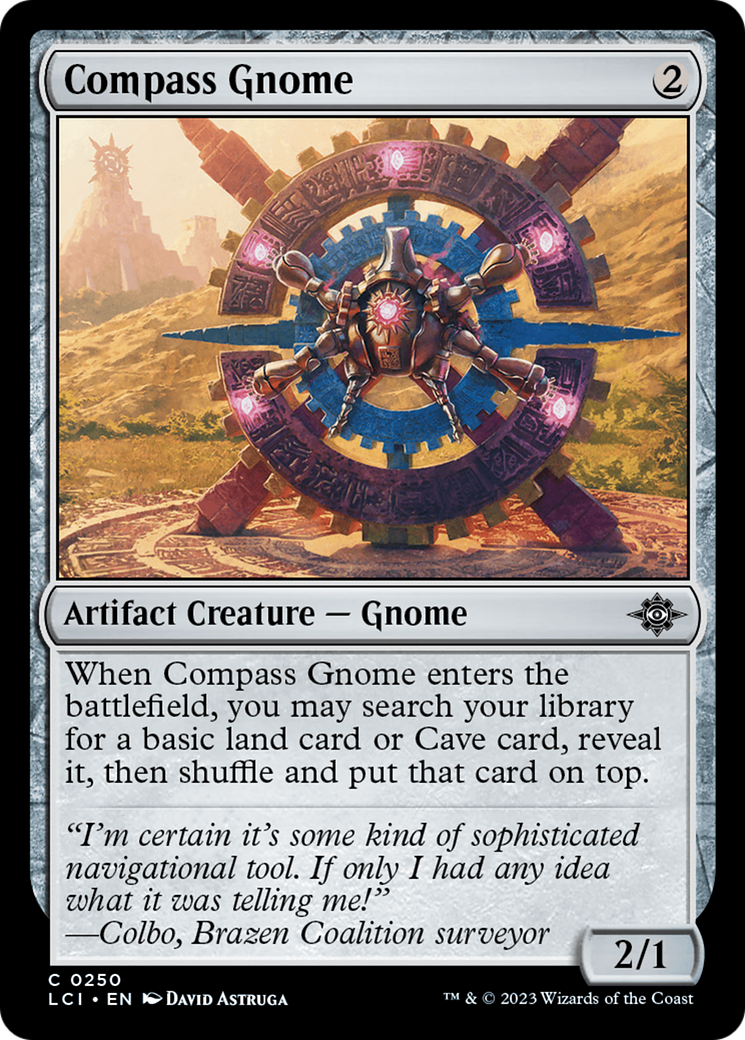 Compass Gnome [The Lost Caverns of Ixalan] - Magic: The Gathering - Card Brawlers | Quebec | Canada |