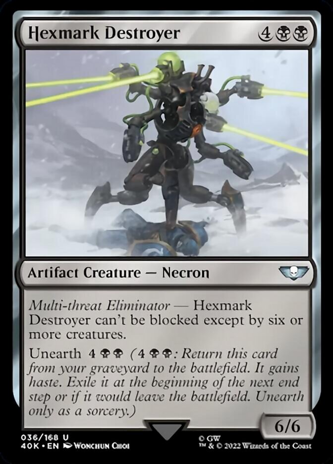 Hexmark Destroyer (Surge Foil) [Warhammer 40,000] - Magic: The Gathering - Card Brawlers | Quebec | Canada |