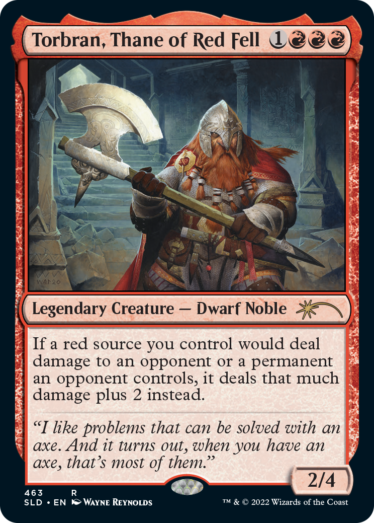 Torbran, Thane of Red Fell [Secret Lair Drop Series] - Magic: The Gathering - Card Brawlers | Quebec | Canada |