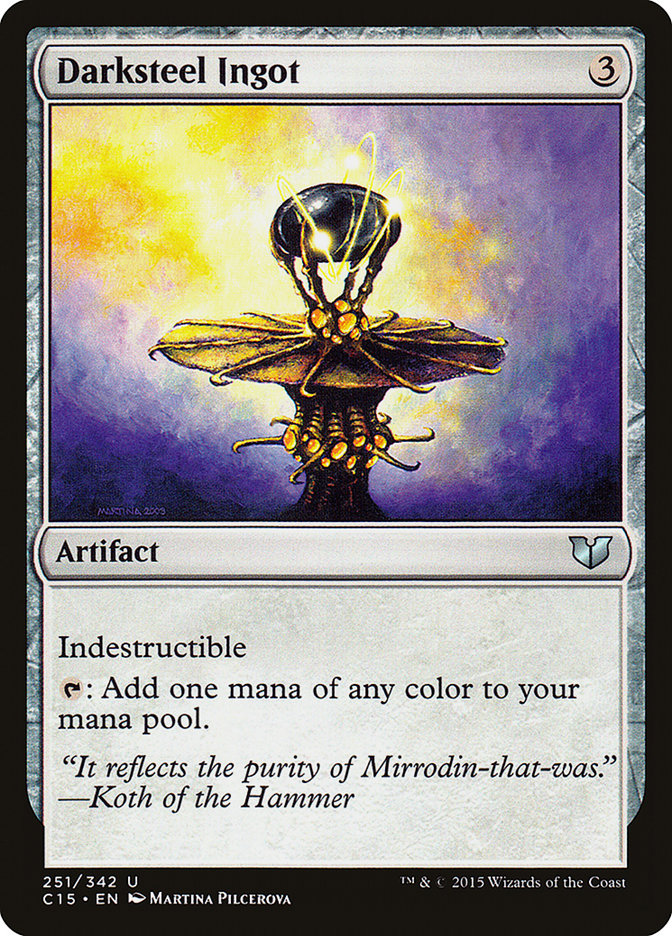 Darksteel Ingot [Commander 2015] - Magic: The Gathering - Card Brawlers | Quebec | Canada |