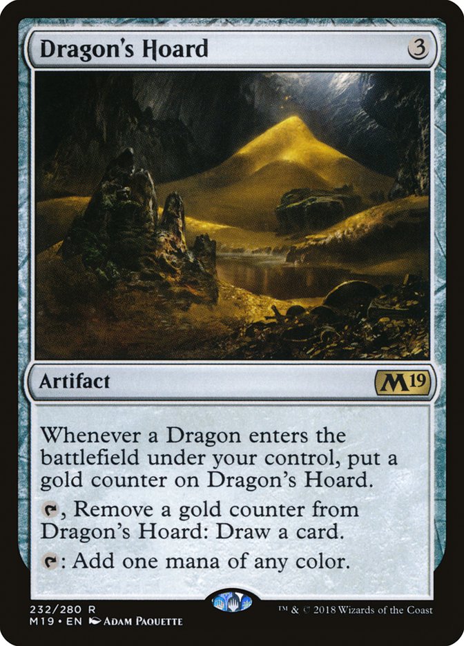 Dragon's Hoard [Core Set 2019] - Magic: The Gathering - Card Brawlers | Quebec | Canada |