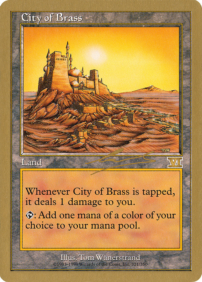 City of Brass (Nicolas Labarre) [World Championship Decks 2000] - Magic: The Gathering - Card Brawlers | Quebec | Canada |
