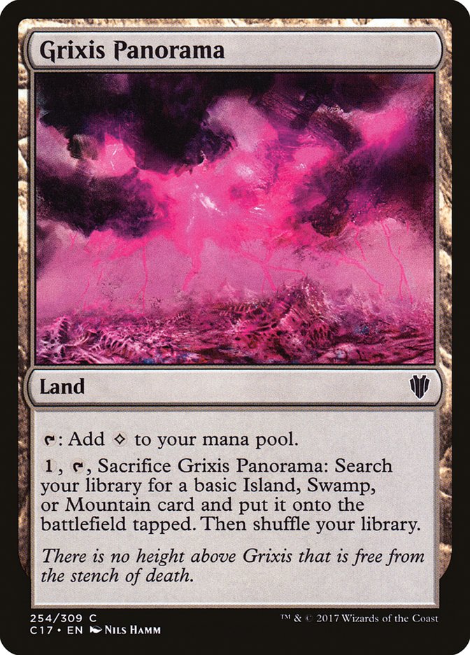 Grixis Panorama [Commander 2017] - Magic: The Gathering - Card Brawlers | Quebec | Canada |