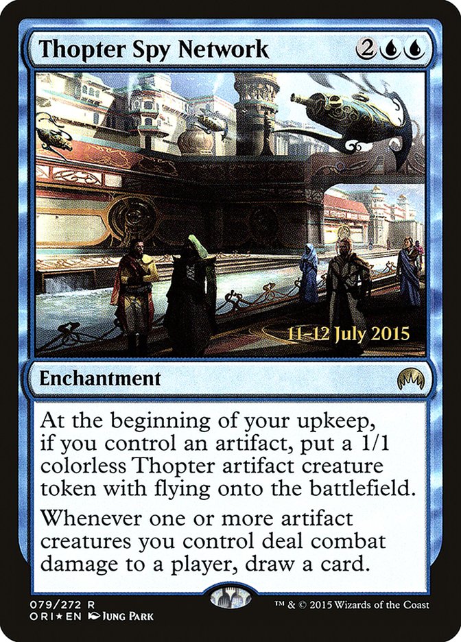 Thopter Spy Network [Magic Origins Prerelease Promos] - Magic: The Gathering - Card Brawlers | Quebec | Canada |