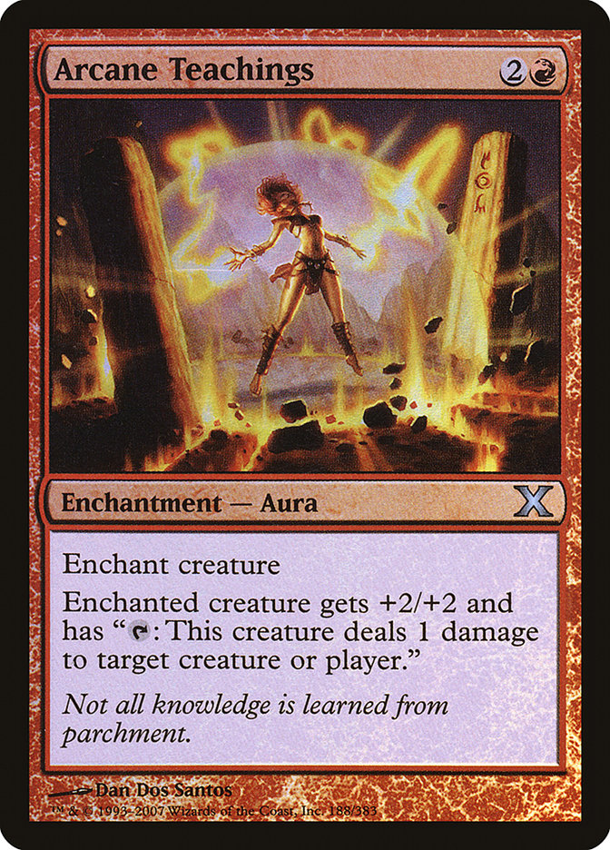 Arcane Teachings (Premium Foil) [Tenth Edition] - Magic: The Gathering - Card Brawlers | Quebec | Canada |