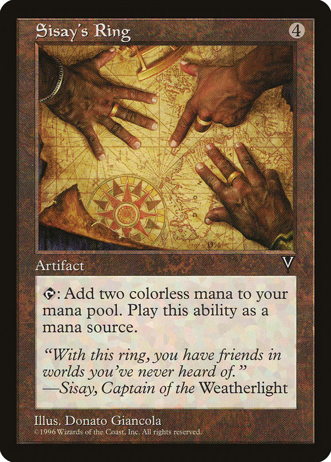 Sisay's Ring [Visions] - Magic: The Gathering - Card Brawlers | Quebec | Canada |