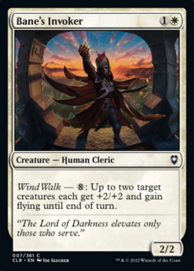 Bane's Invoker [Commander Legends: Battle for Baldur's Gate] - Magic: The Gathering - Card Brawlers | Quebec | Canada |