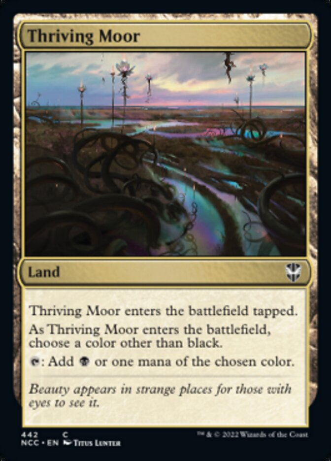 Thriving Moor [Streets of New Capenna Commander] - Magic: The Gathering - Card Brawlers | Quebec | Canada |