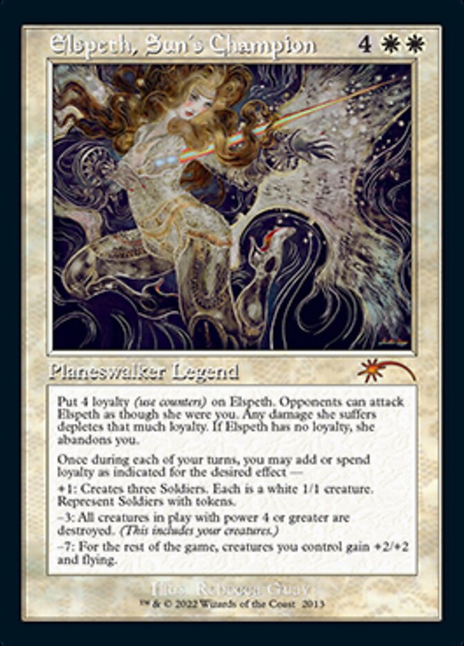 Elspeth, Sun's Champion (Retro) (2013) [Secret Lair Countdown Kit] - Magic: The Gathering - Card Brawlers | Quebec | Canada |