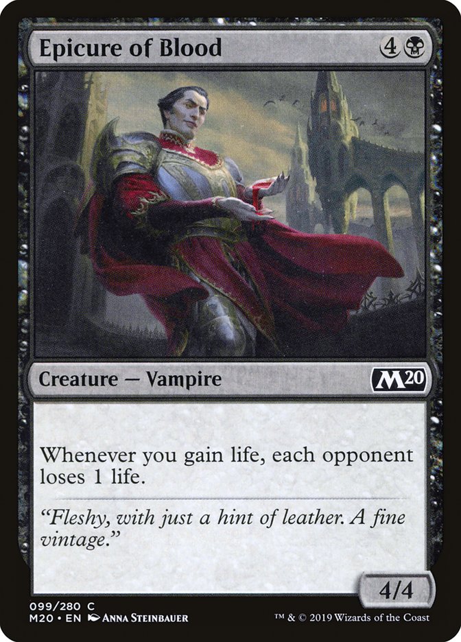 Epicure of Blood [Core Set 2020] - Magic: The Gathering - Card Brawlers | Quebec | Canada |