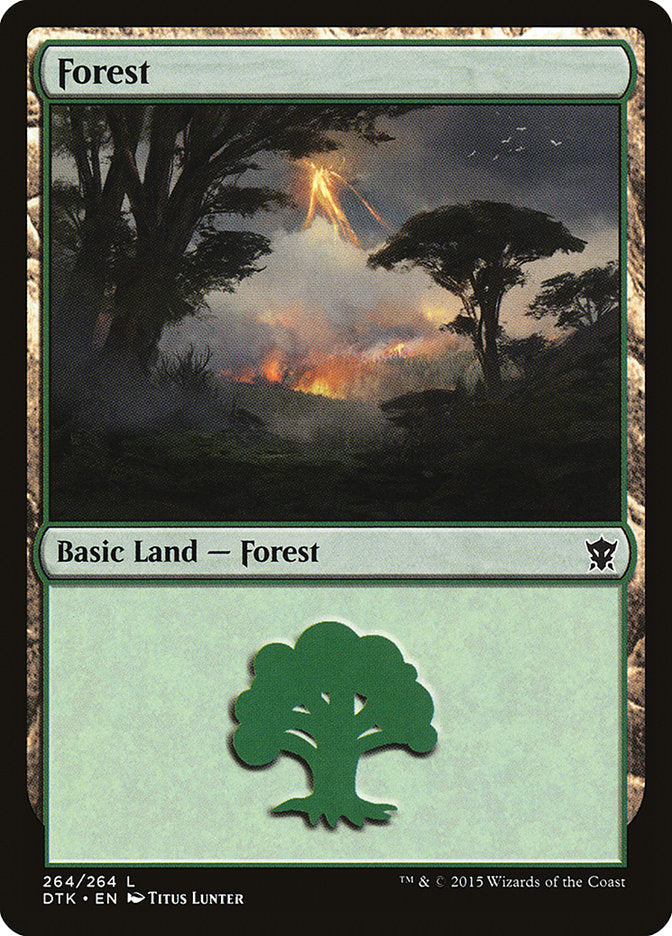 Forest (264) [Dragons of Tarkir] - Magic: The Gathering - Card Brawlers | Quebec | Canada |