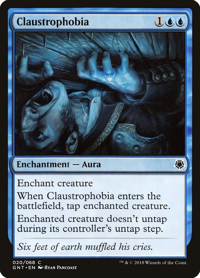 Claustrophobia [Game Night 2018] - Magic: The Gathering - Card Brawlers | Quebec | Canada |