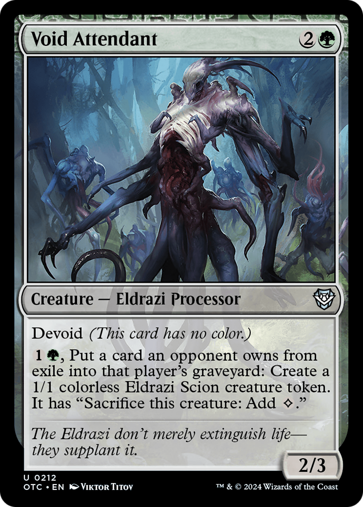 Void Attendant [Outlaws of Thunder Junction Commander] - Magic: The Gathering - Card Brawlers | Quebec | Canada |