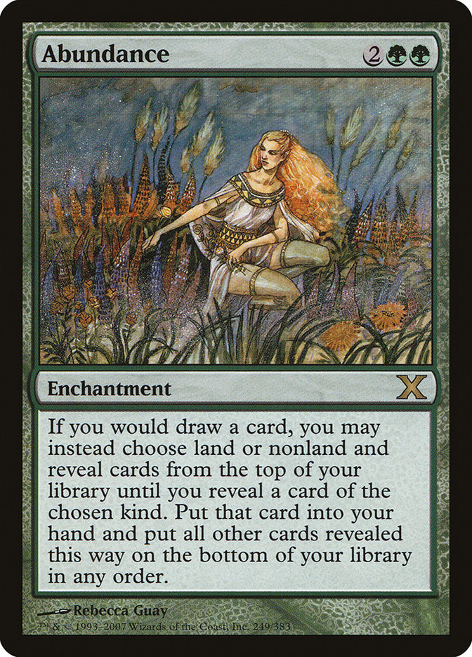 Abundance [Tenth Edition] - Magic: The Gathering - Card Brawlers | Quebec | Canada |