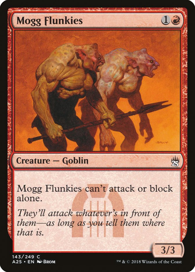 Mogg Flunkies [Masters 25] - Magic: The Gathering - Card Brawlers | Quebec | Canada |