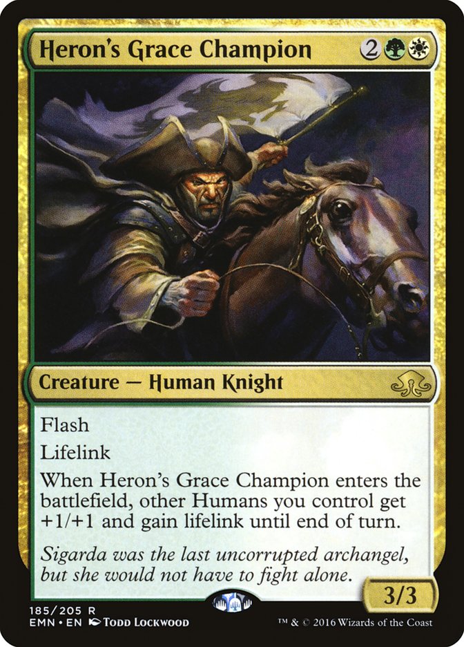 Heron's Grace Champion [Eldritch Moon] - Magic: The Gathering - Card Brawlers | Quebec | Canada |