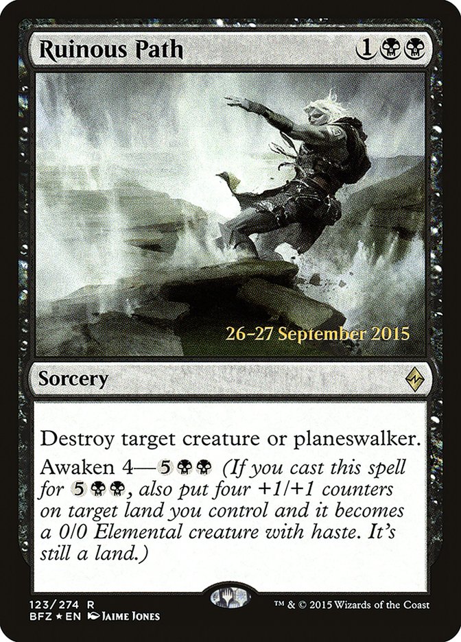 Ruinous Path [Battle for Zendikar Prerelease Promos] - Magic: The Gathering - Card Brawlers | Quebec | Canada |