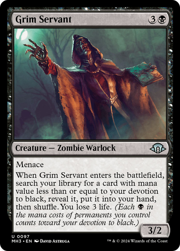 Grim Servant [Modern Horizons 3] - Magic: The Gathering - Card Brawlers | Quebec | Canada |
