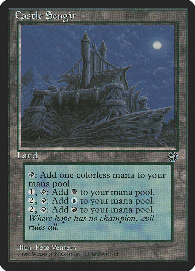 Castle Sengir [Homelands] - Magic: The Gathering - Card Brawlers | Quebec | Canada |