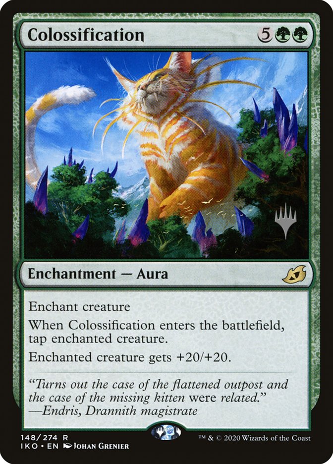 Colossification (Promo Pack) [Ikoria: Lair of Behemoths Promos] - Magic: The Gathering - Card Brawlers | Quebec | Canada |