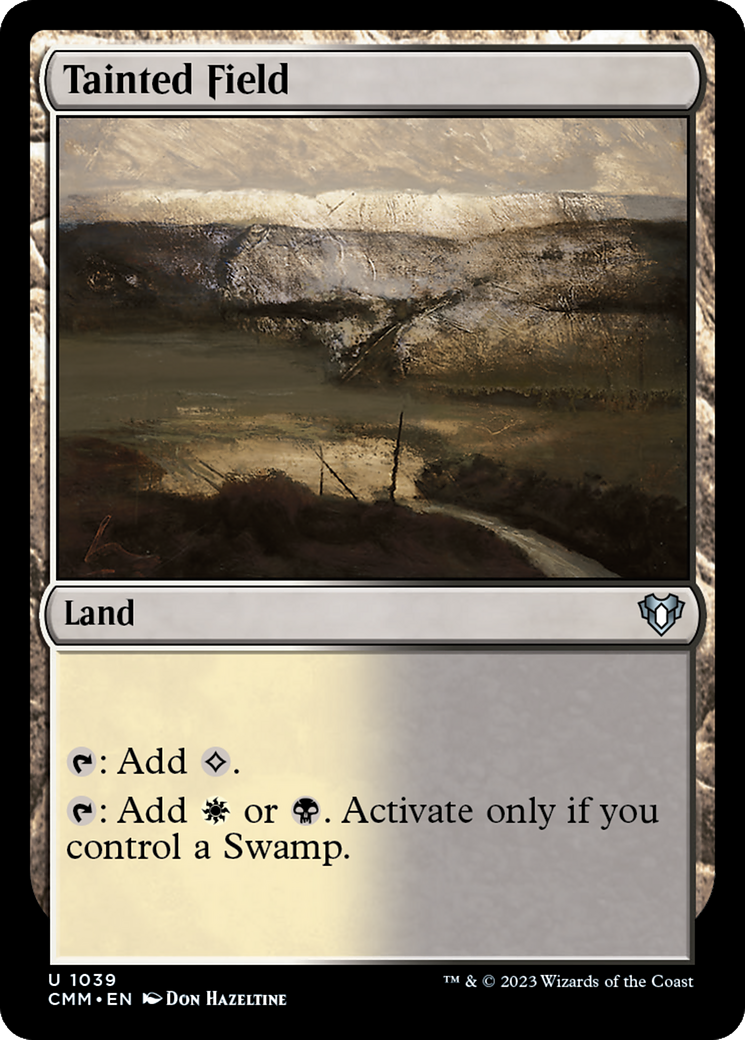 Tainted Field [Commander Masters] - Magic: The Gathering - Card Brawlers | Quebec | Canada |
