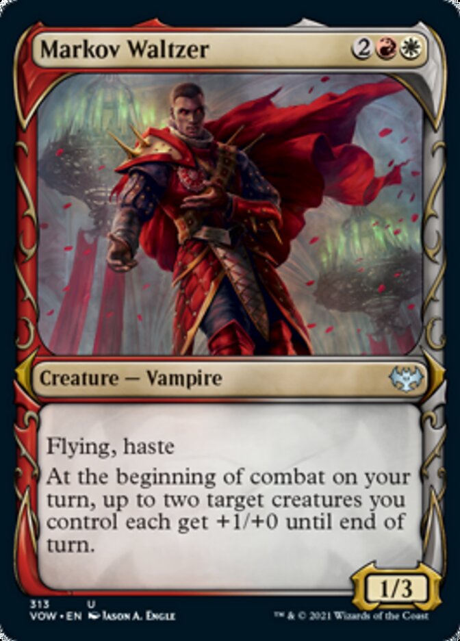 Markov Waltzer (Showcase Fang Frame) [Innistrad: Crimson Vow] - Magic: The Gathering - Card Brawlers | Quebec | Canada |
