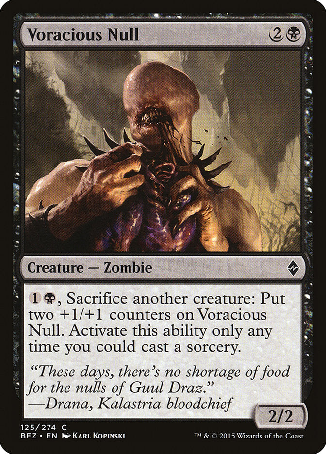 Voracious Null [Battle for Zendikar] - Magic: The Gathering - Card Brawlers | Quebec | Canada |