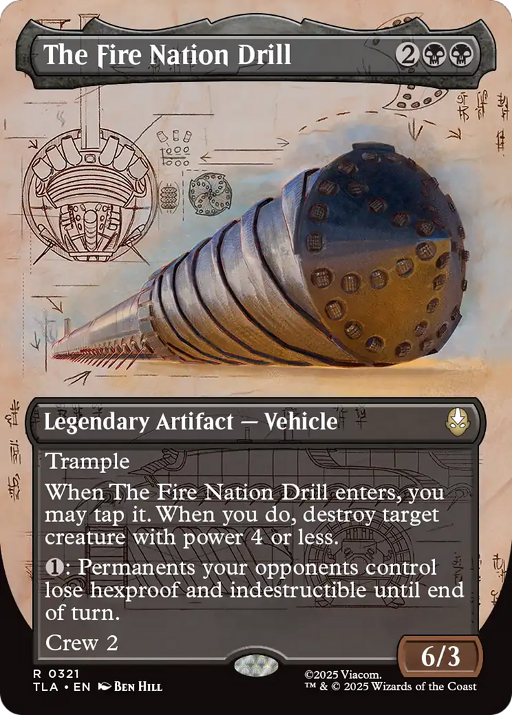The Fire Nation Drill (Borderless) [Avatar: The Last Airbender] - Magic: The Gathering - Card Brawlers | Quebec | Canada |