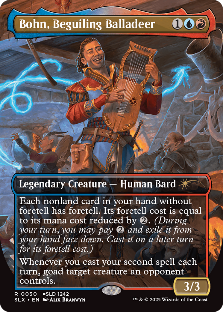 Bohn, Beguiling Balladeer [Secret Lair: Universes Within] - Magic: The Gathering - Card Brawlers | Quebec | Canada |