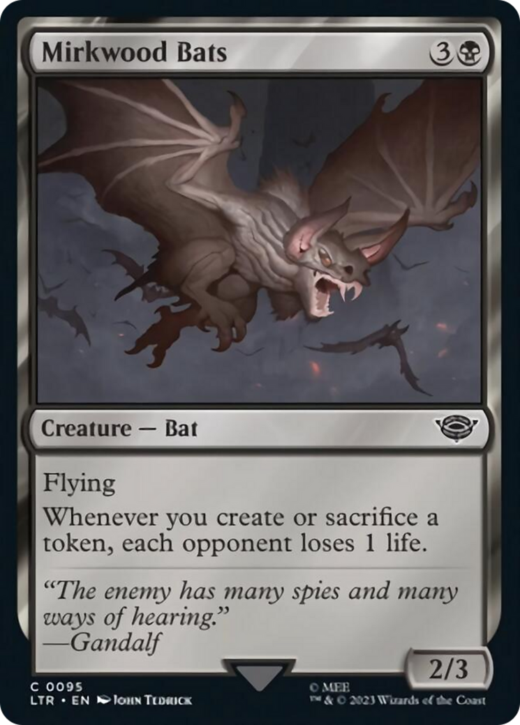 Mirkwood Bats [The Lord of the Rings: Tales of Middle-Earth] - Magic: The Gathering - Card Brawlers | Quebec | Canada |
