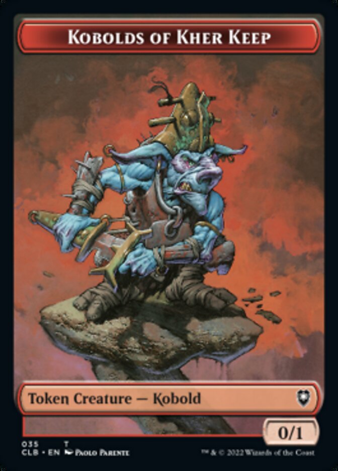 Kobolds of Kher Keep // Treasure Double-Sided Token [Commander Legends: Battle for Baldur's Gate Tokens] - Magic: The Gathering - Card Brawlers | Quebec | Canada |