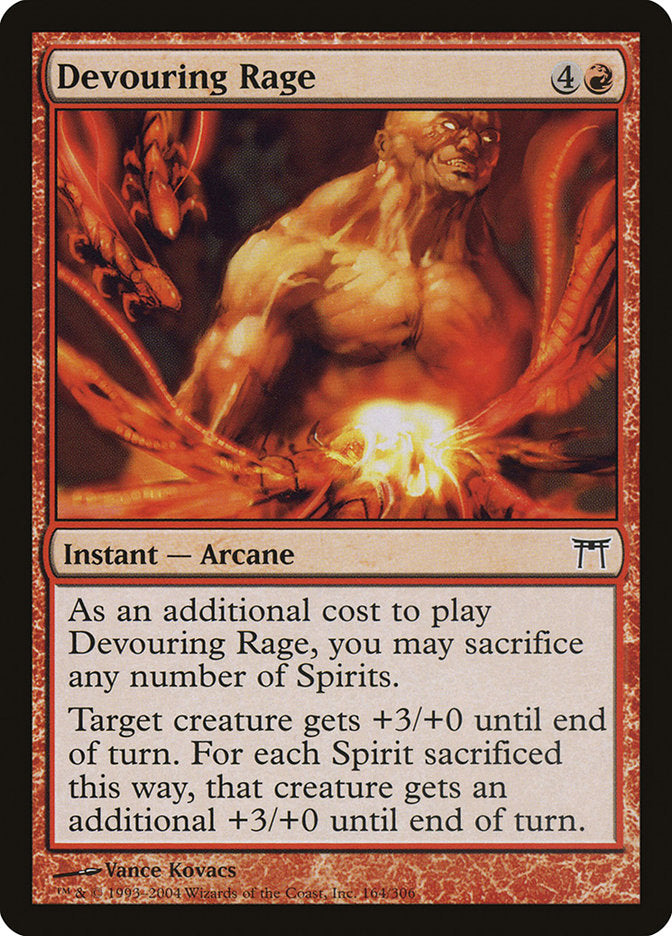 Devouring Rage [Champions of Kamigawa] - Magic: The Gathering - Card Brawlers | Quebec | Canada |