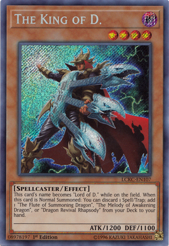 Le roi de D. [LCKC-EN107] Secret Rare 