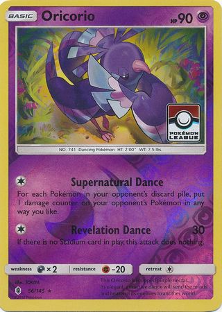 Oricorio (56/145) (League Promo) [Sun & Moon: Guardians Rising] - Pokémon - Card Brawlers | Quebec | Canada |