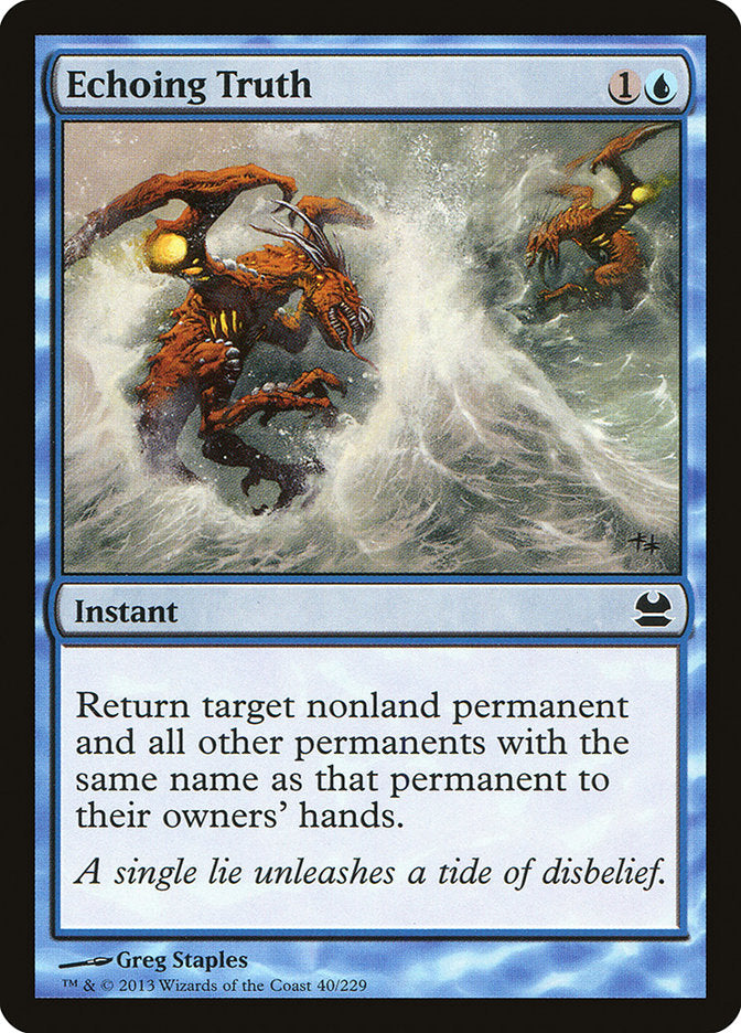 Echoing Truth [Modern Masters] - Magic: The Gathering - Card Brawlers | Quebec | Canada |
