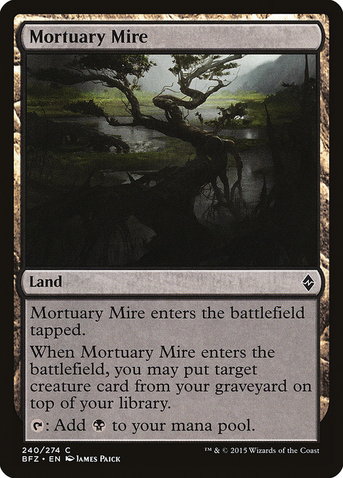 Mortuary Mire [Battle for Zendikar] - Magic: The Gathering - Card Brawlers | Quebec | Canada |
