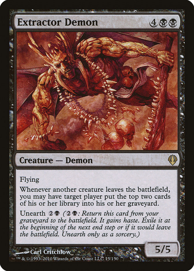 Extractor Demon [Archenemy] - Magic: The Gathering - Card Brawlers | Quebec | Canada |