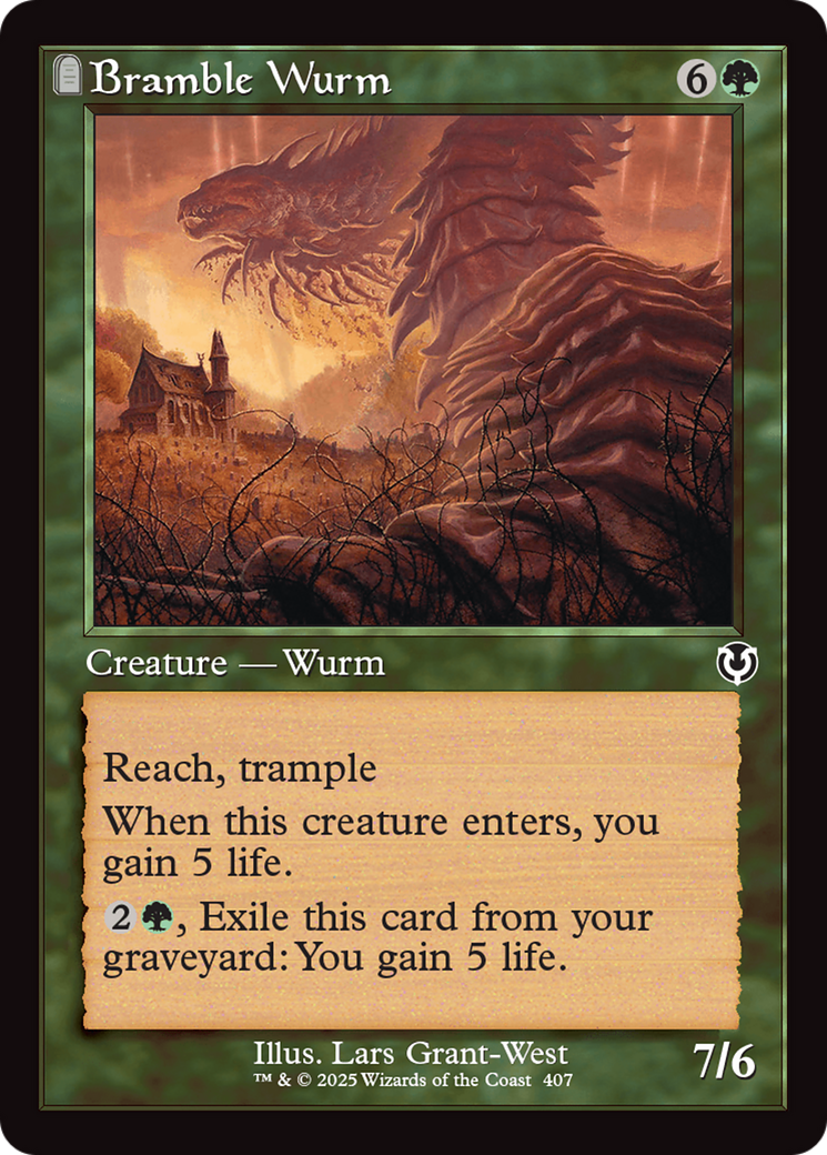Bramble Wurm (Retro Frame) [Innistrad Remastered] - Magic: The Gathering - Card Brawlers | Quebec | Canada |