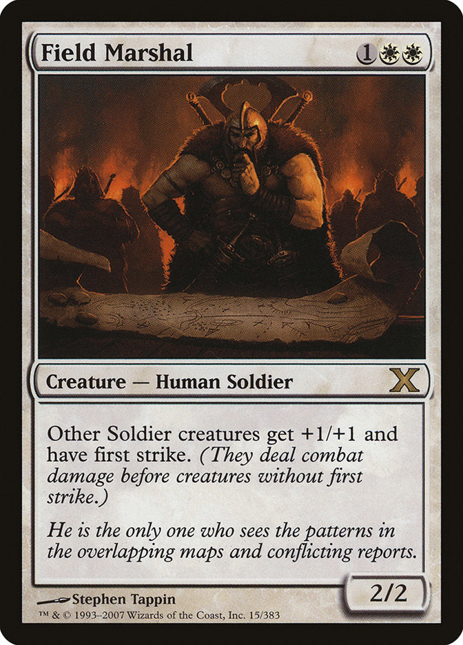 Field Marshal [Tenth Edition] - Magic: The Gathering - Card Brawlers | Quebec | Canada |