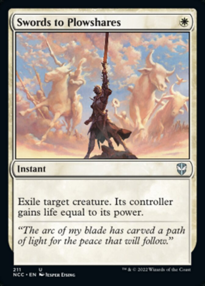 Swords to Plowshares [Streets of New Capenna Commander] - Magic: The Gathering - Card Brawlers | Quebec | Canada |