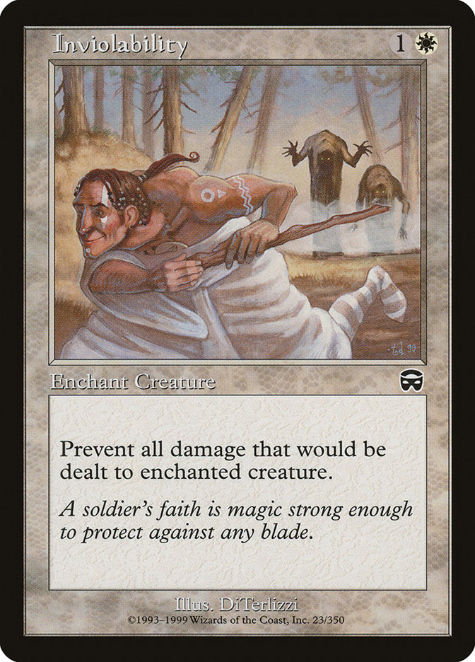 Inviolability [Mercadian Masques] - Magic: The Gathering - Card Brawlers | Quebec | Canada |