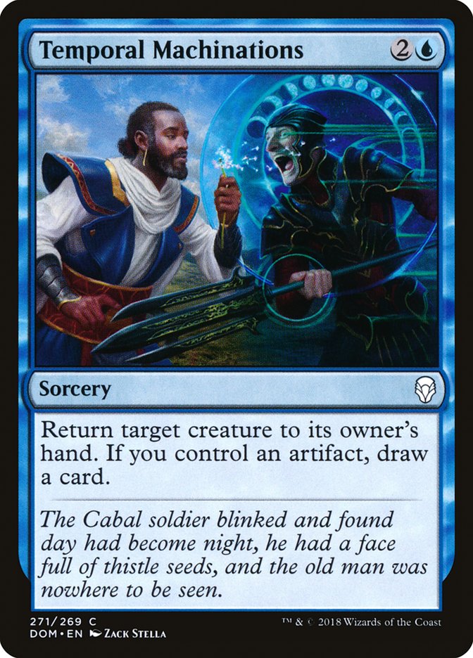 Temporal Machinations [Dominaria] - Magic: The Gathering - Card Brawlers | Quebec | Canada |