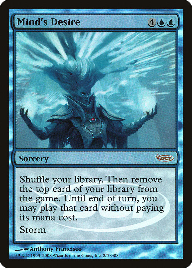 Mind's Desire [Judge Gift Cards 2008] - Magic: The Gathering - Card Brawlers | Quebec | Canada |