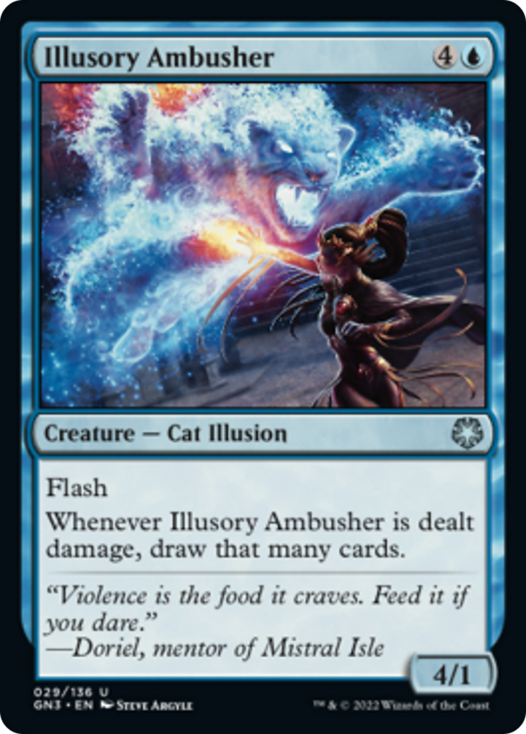Illusory Ambusher [Game Night: Free-for-All] - Magic: The Gathering - Card Brawlers | Quebec | Canada |