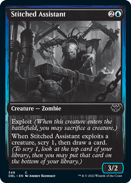 Stitched Assistant [Innistrad: Double Feature] - Magic: The Gathering - Card Brawlers | Quebec | Canada |