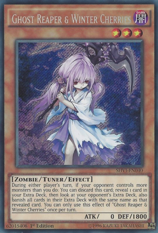 Ghost Reaper & Winter Cherries [SHVI-EN040] Secret Rare - Yu-Gi-Oh! - Card Brawlers | Quebec | Canada |