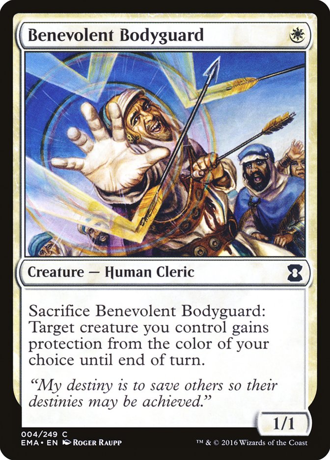 Benevolent Bodyguard [Eternal Masters] - Magic: The Gathering - Card Brawlers | Quebec | Canada |