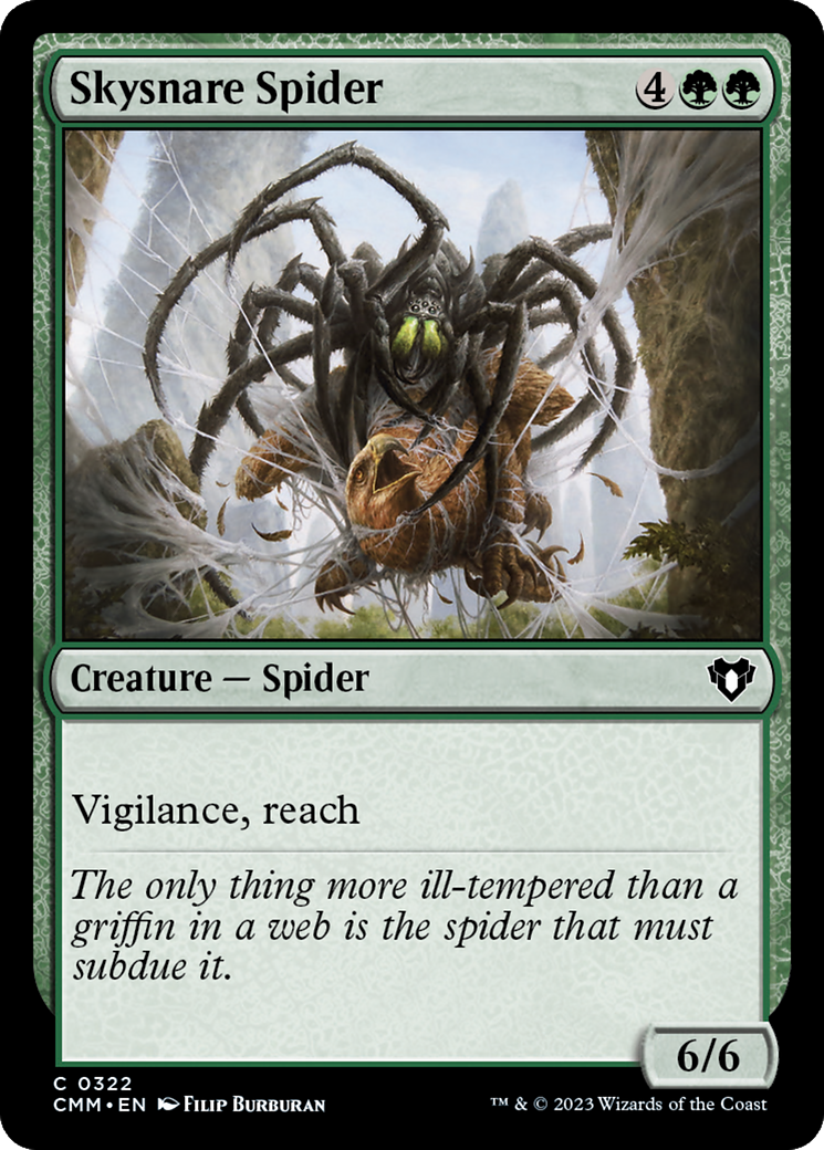 Skysnare Spider [Commander Masters] - Magic: The Gathering - Card Brawlers | Quebec | Canada |